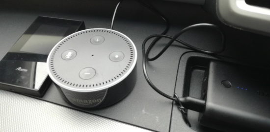 アマゾンエコードットを車内で聴くコツはプレイリスト！